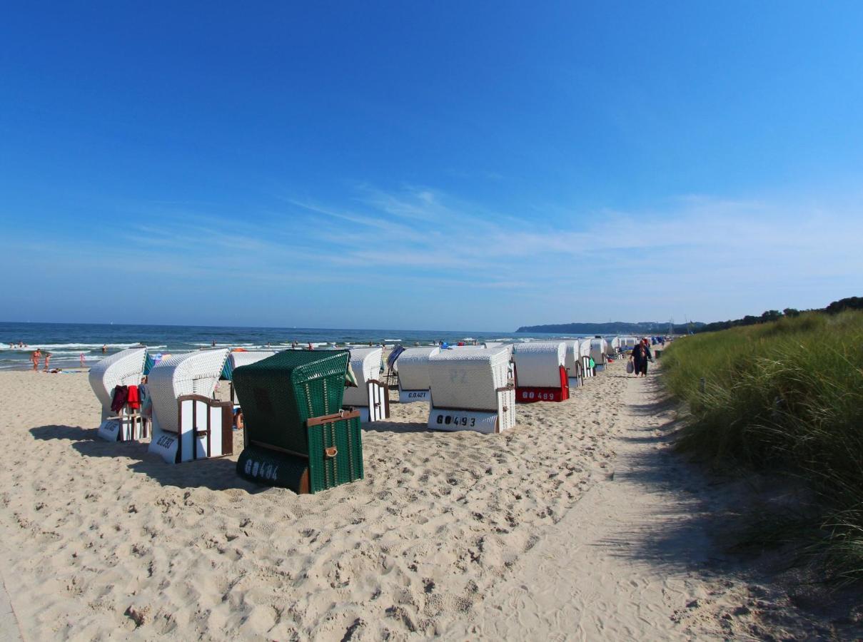 Ferienhus Baabe Fewo 01 Terrasse, Sauna- Und Schwimmbadnutzung Im Ahoi Sellin エクステリア 写真