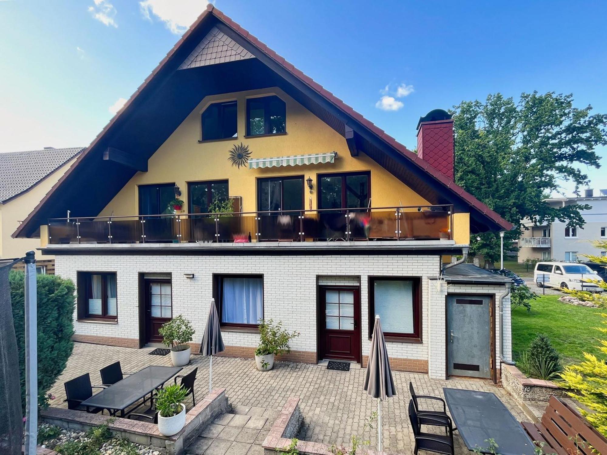 Ferienhus Baabe Fewo 01 Terrasse, Sauna- Und Schwimmbadnutzung Im Ahoi Sellin エクステリア 写真