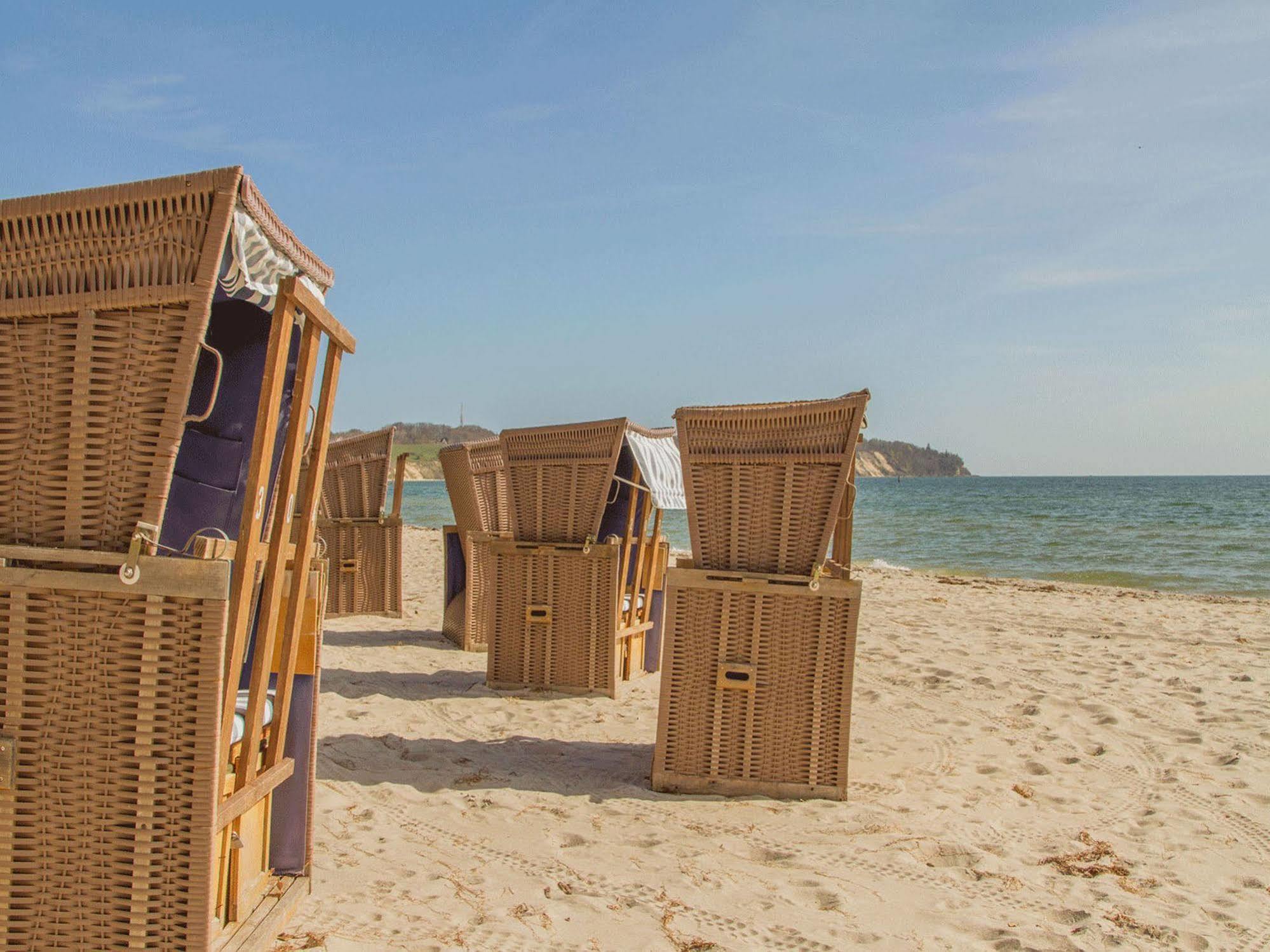 Ferienhus Baabe Fewo 01 Terrasse, Sauna- Und Schwimmbadnutzung Im Ahoi Sellin エクステリア 写真